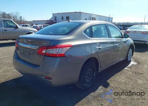 2015 Nissan Sentra Sv из США, поврежденный, VIN 3N1AB7AP0FY377111